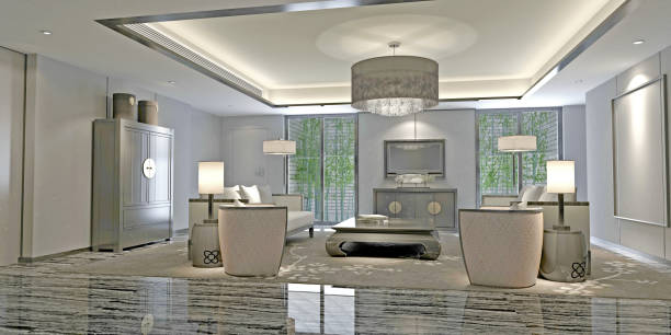 تصویر 3 از لامپ سقفی پذیرایی تعداد بالا